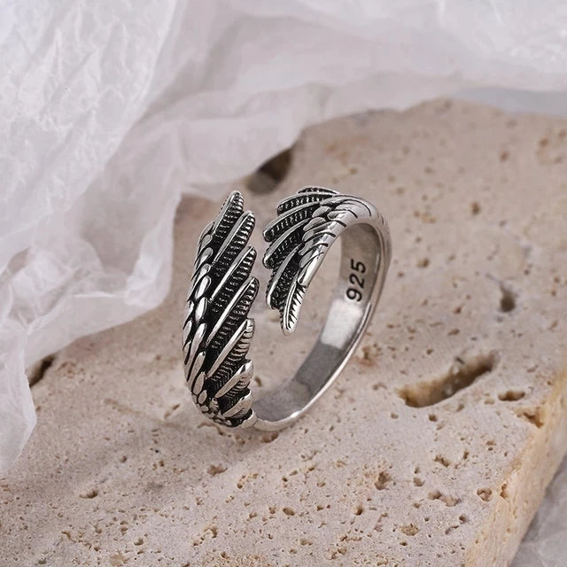 Fallen Angel Sterling Silver Ring