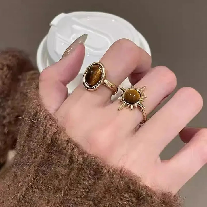 Hélèna Sol Ring Set