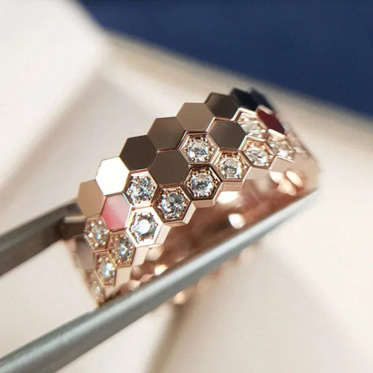 Holy Hive Silver Ring