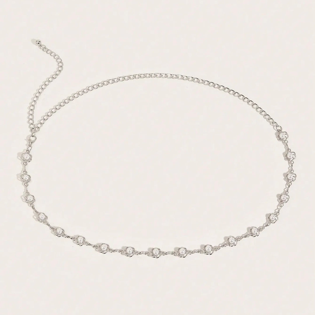 Mallow Rosette Waist Chain