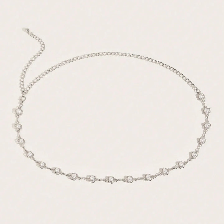 Mallow Rosette Waist Chain