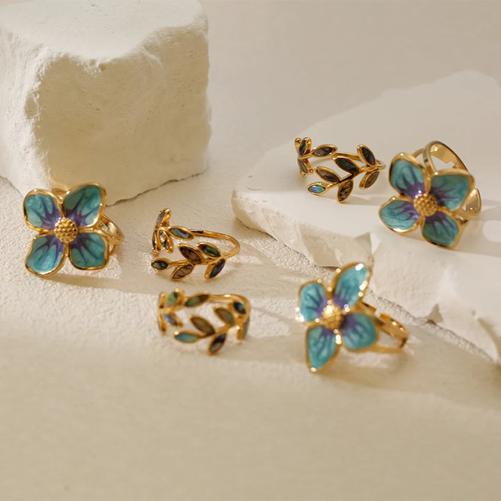 Eden Topaz Garden Ring