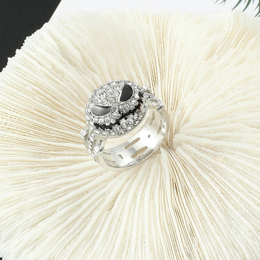Ash Skellington Pavé Ring