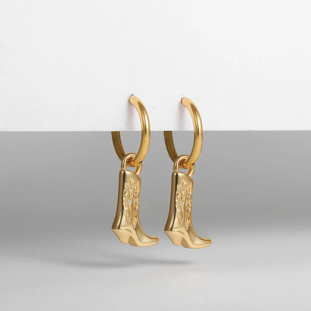 Dolly Gold-Plated Earrings