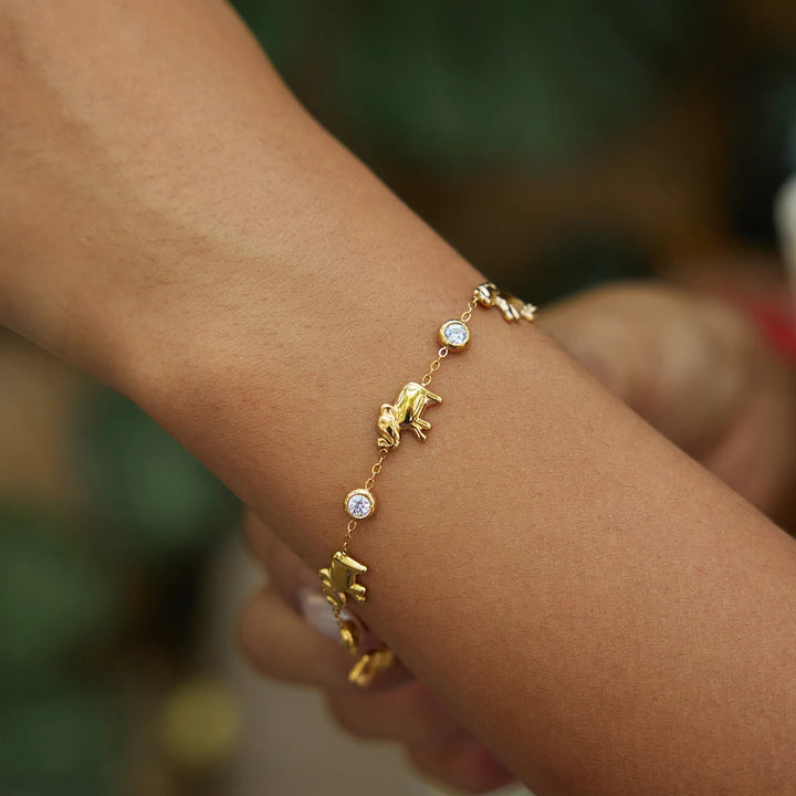 A Little Luck Steel Bracelet