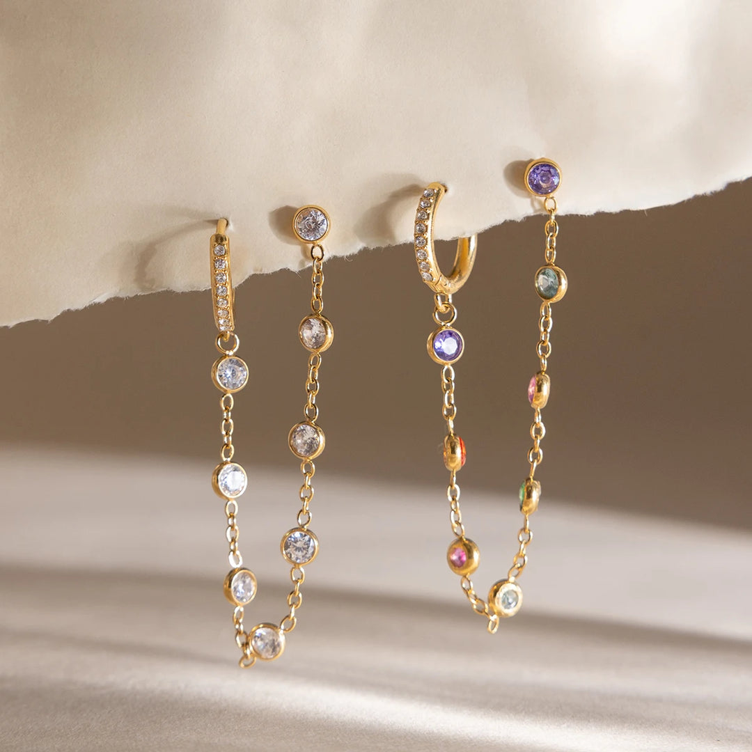 Versailles 18k Gold-Plated Drops