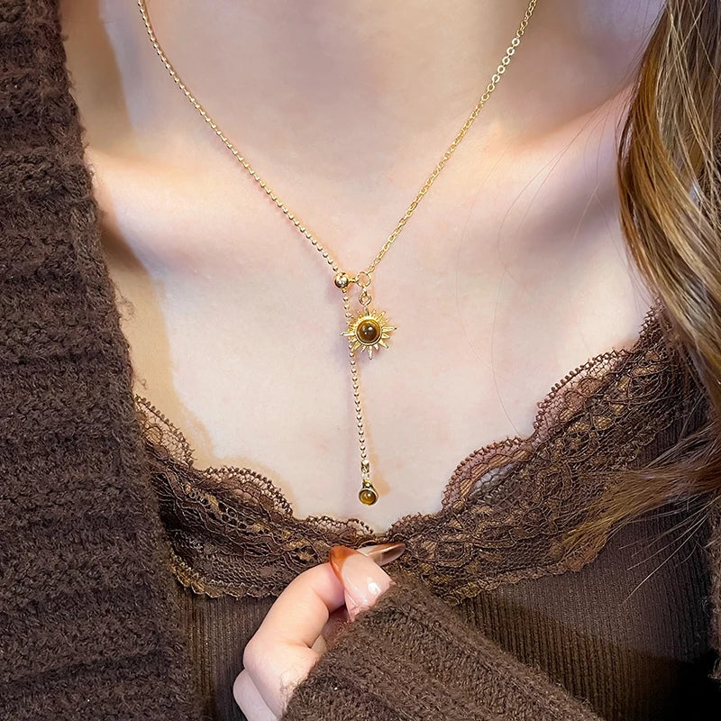 The Fallen Sun Necklace