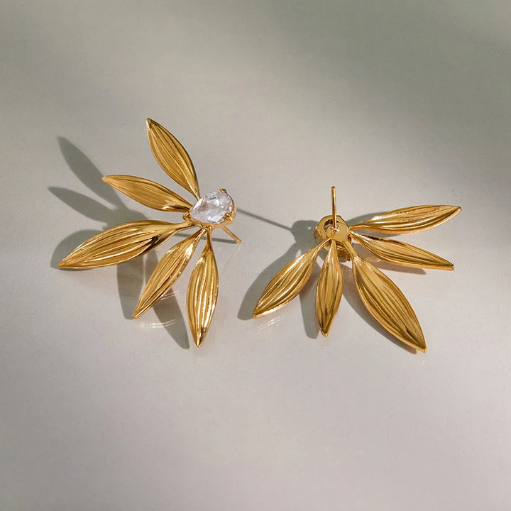 Évora Gold-Plated Earrings