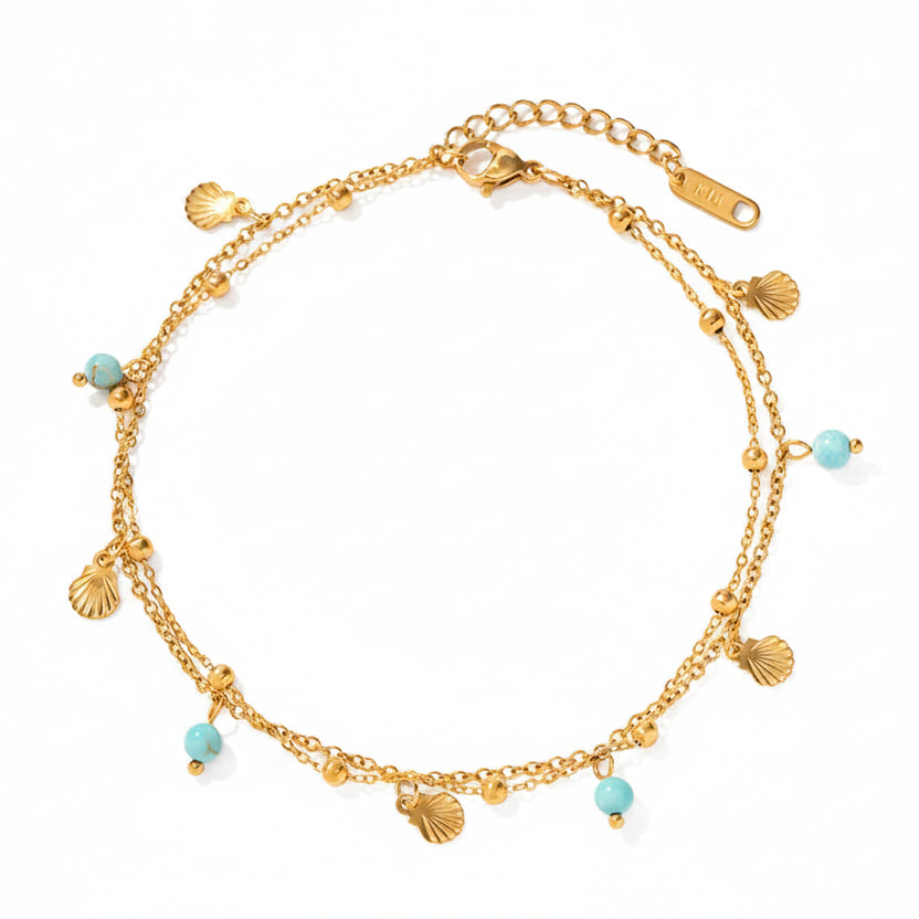 Clymonétta Pearl Anklet
