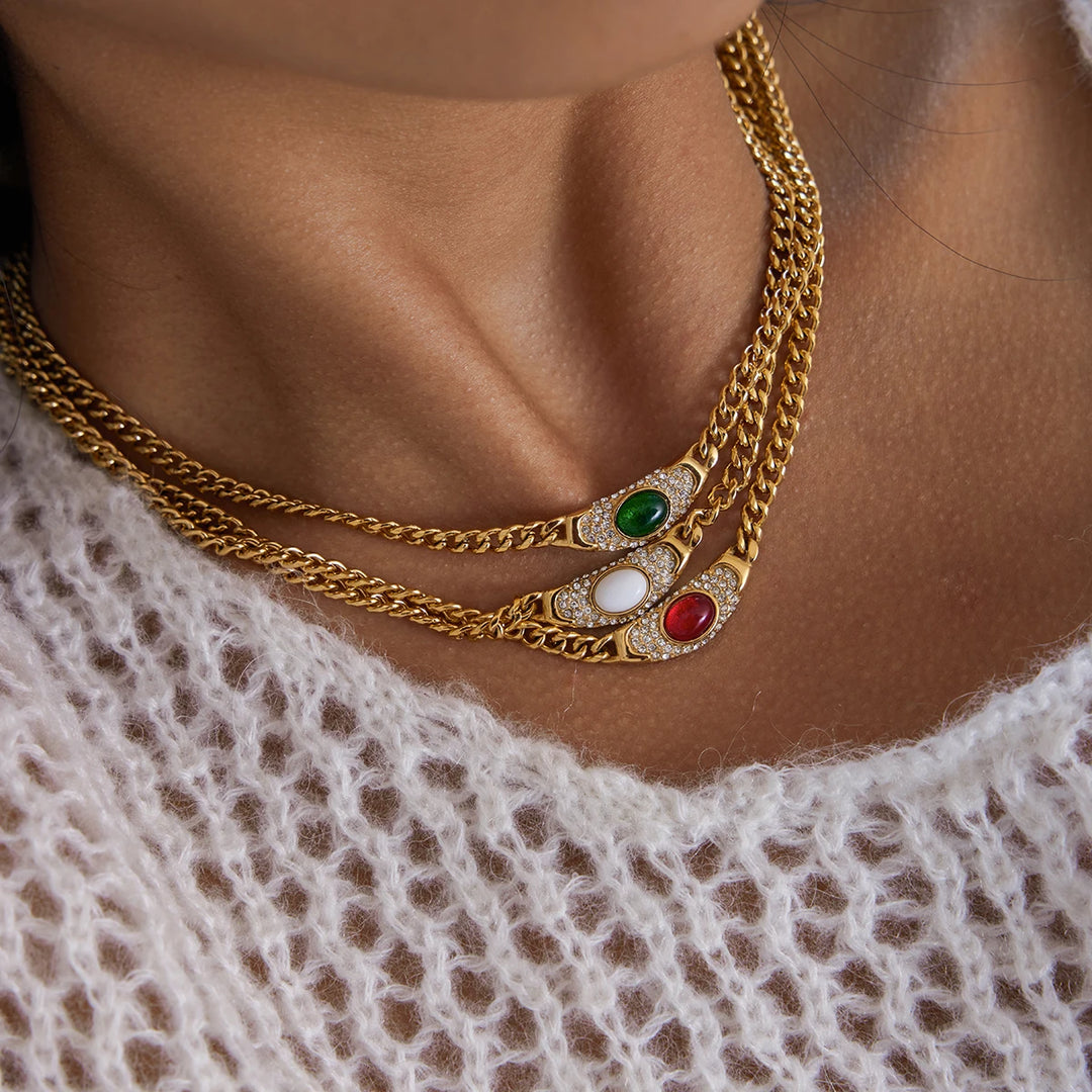 Remeberance Stone Waterproof Necklace