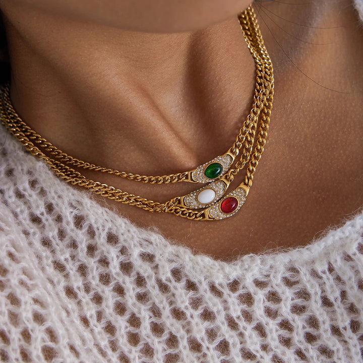 Remeberance Stone Waterproof Necklace