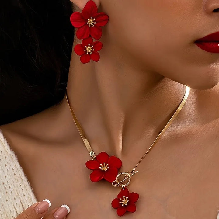 Nyomi Plum Bloom Set