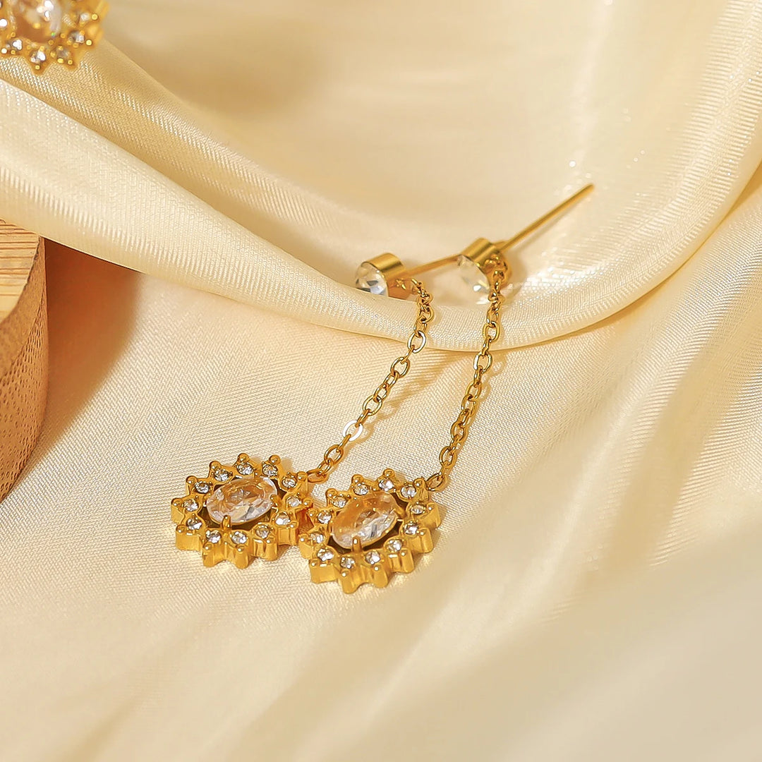 Antoinette Waterproof Drop Earrings