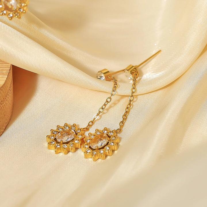Antoinette Waterproof Drop Earrings