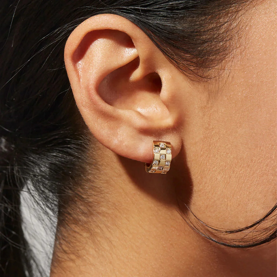 Palmyra Sterling Silver Earrings