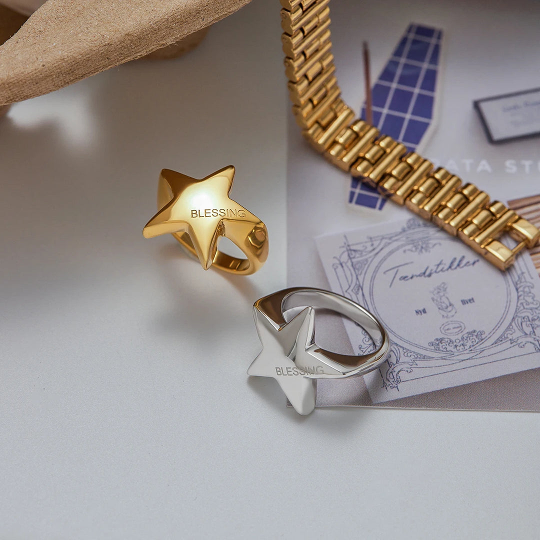 Lumen Blessing Star Ring