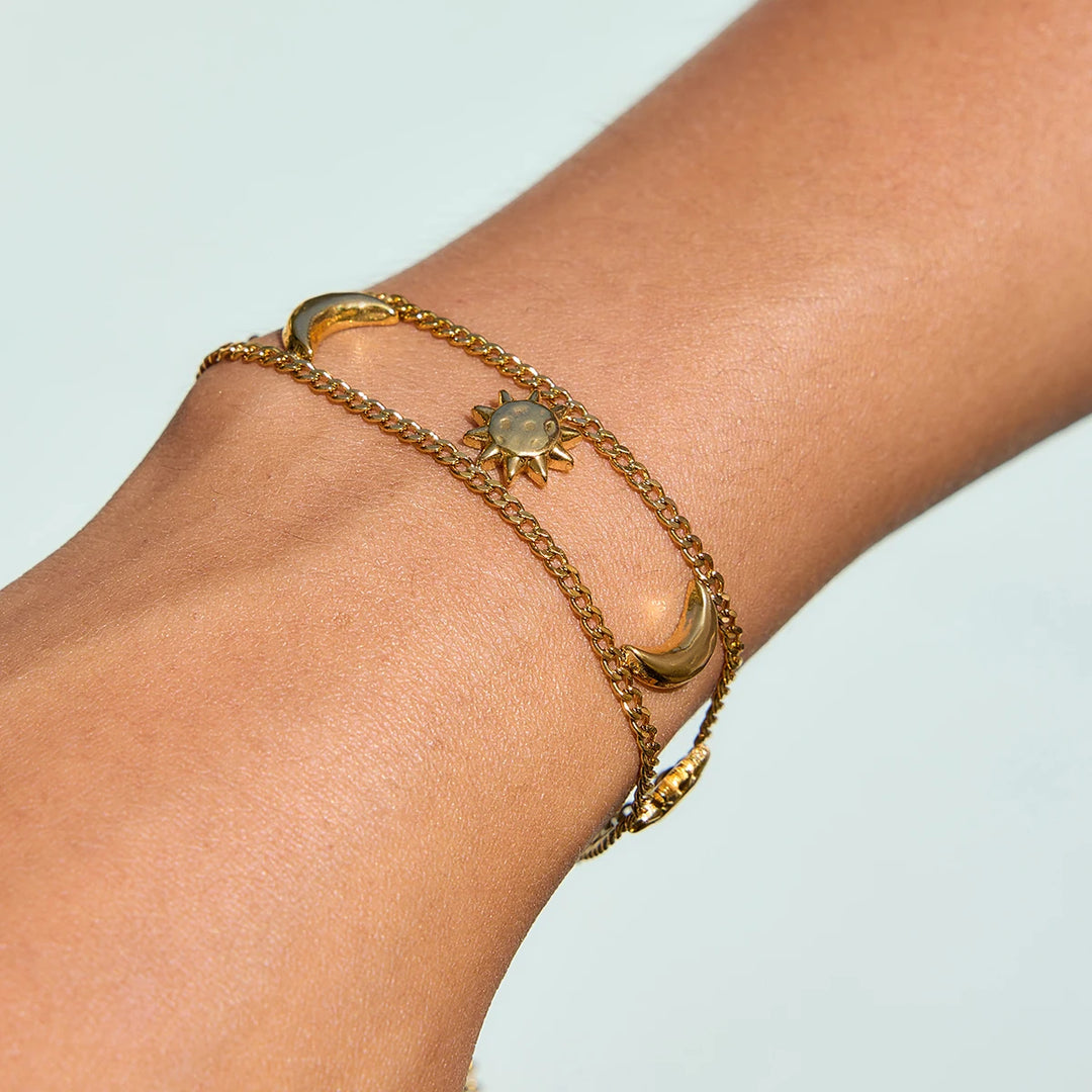 Lunara Sun & Moon Bracelet