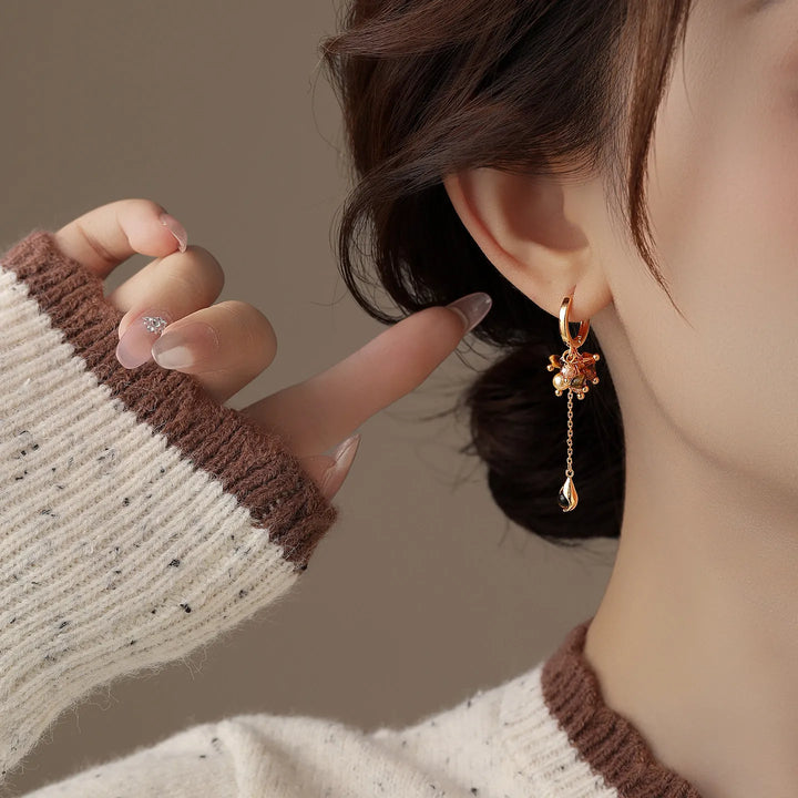 Tigress Pendant Earrings