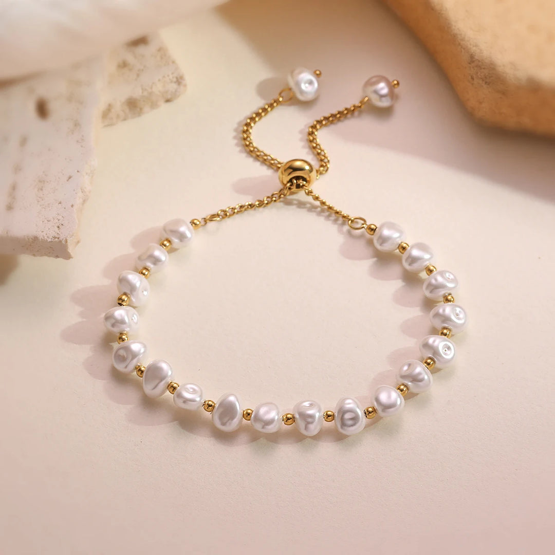 Silven Snow Pearls Bracelet