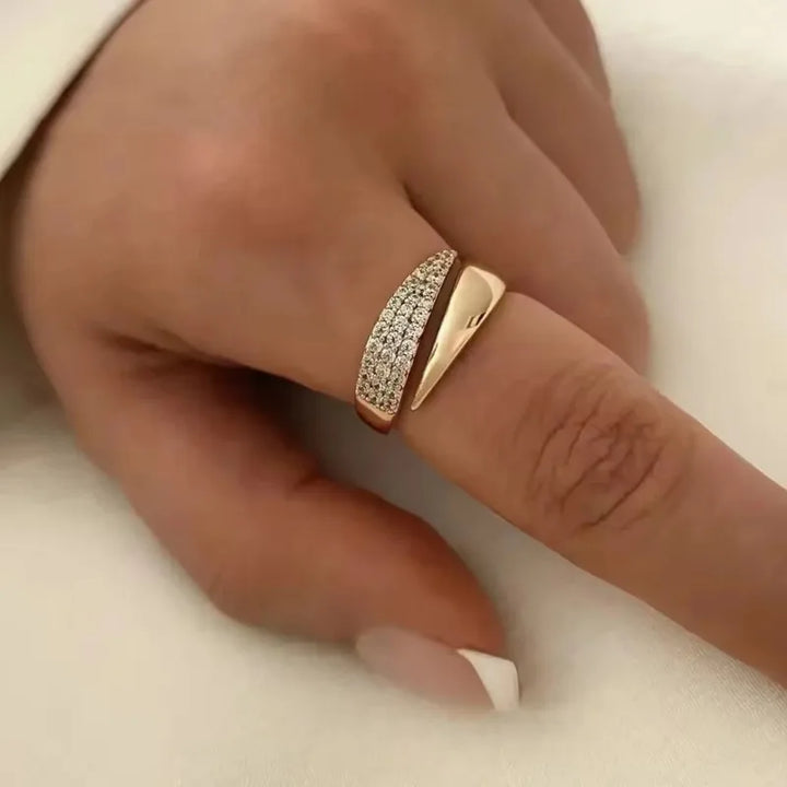 Heather Stone Gold-Plated Ring
