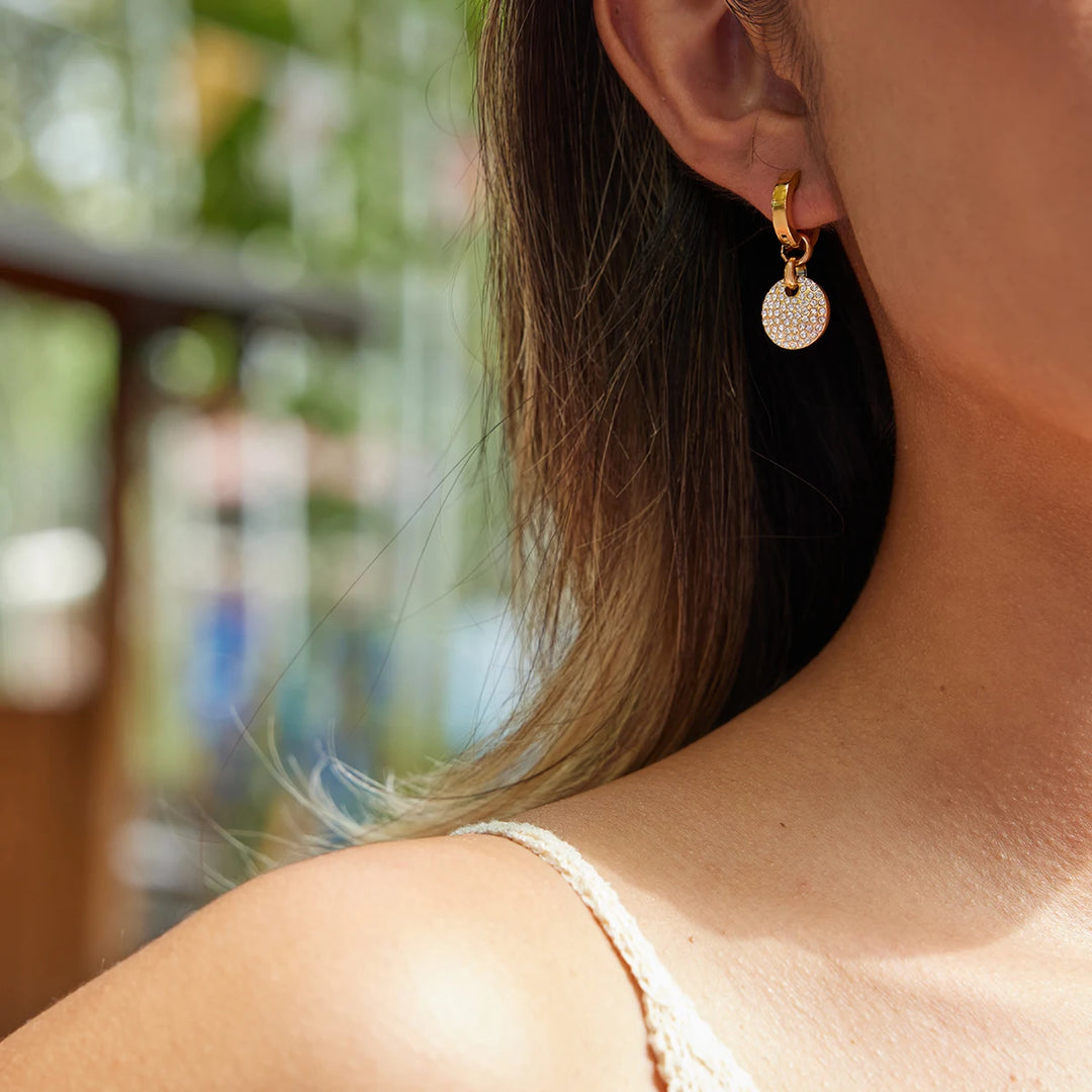 Evening Radiance Waterproof Earrings