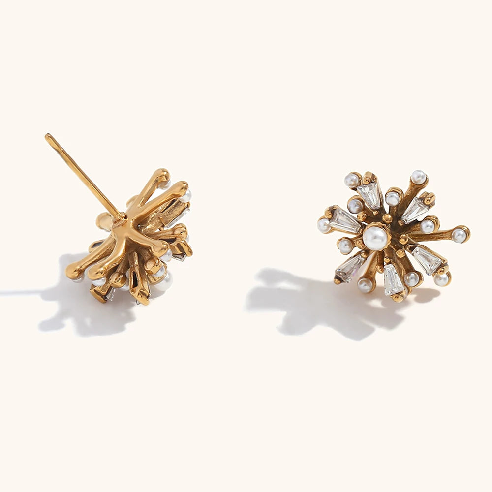 Zenith Pearl Nova Earrings