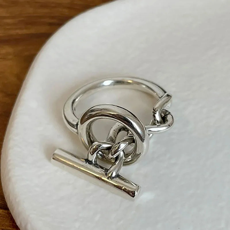 Latchform Sterling Silver Ring