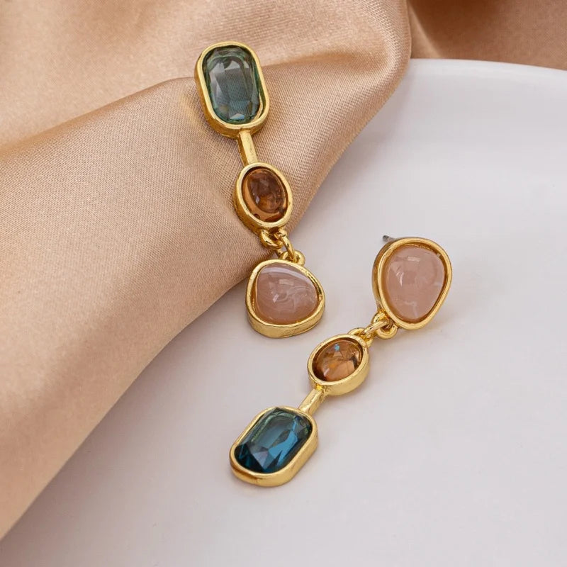 Prisma Gems Drop Earrings