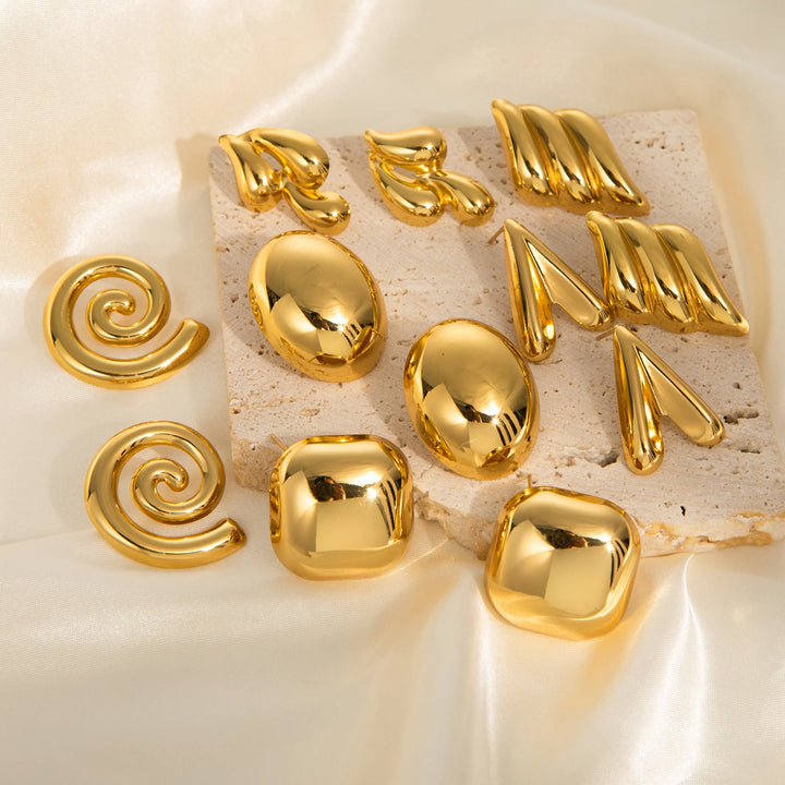 Alba Raye Beveled Earrings
