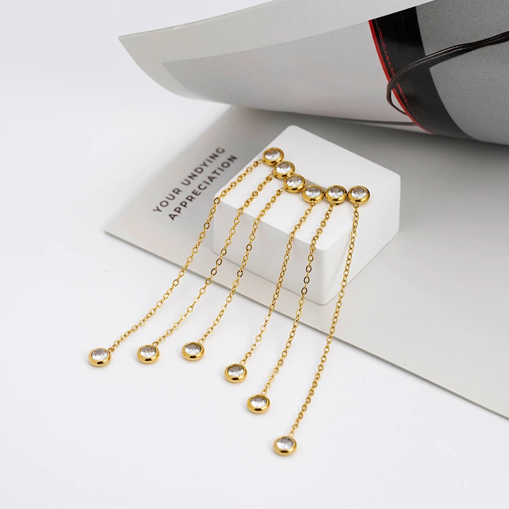 Goldenfalls 18k Gold-Plated Earrings