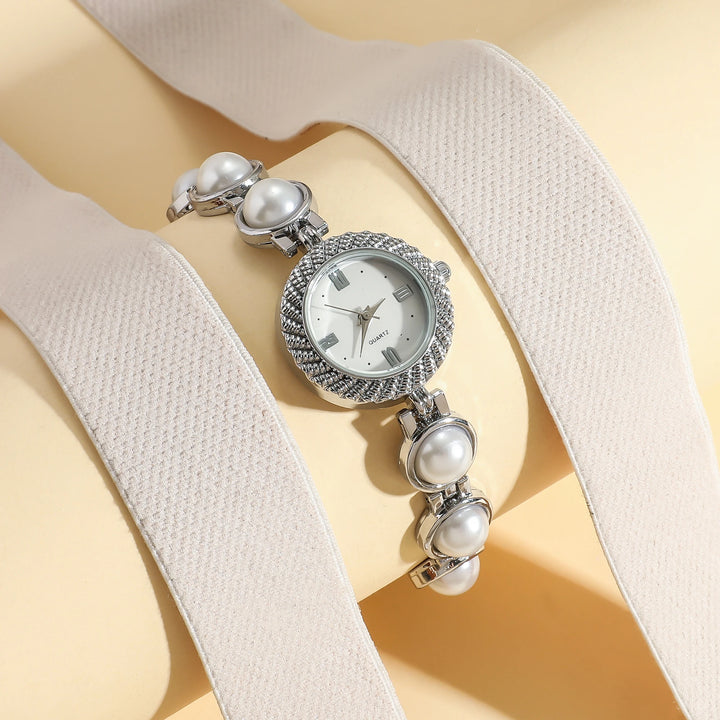 Valeria Pearl Bracelet Watch
