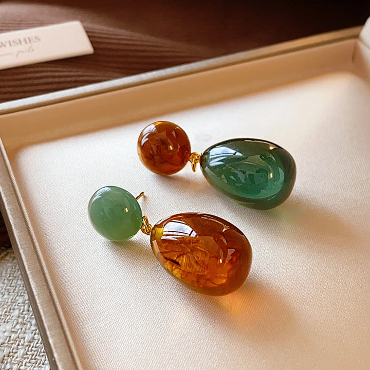 Honeydew Drops Earrings