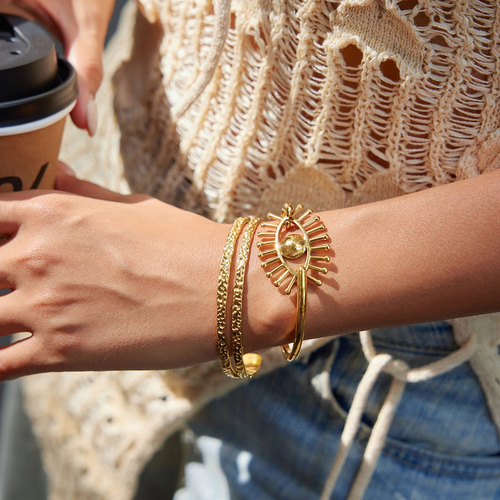 Watchful Wrist Bangle