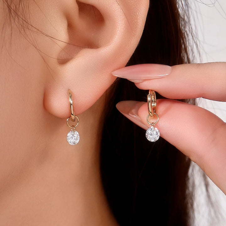 Provenza Diamante 18k Solid Gold Earrings