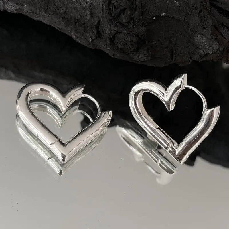 Closure Sterling Silver Earrings