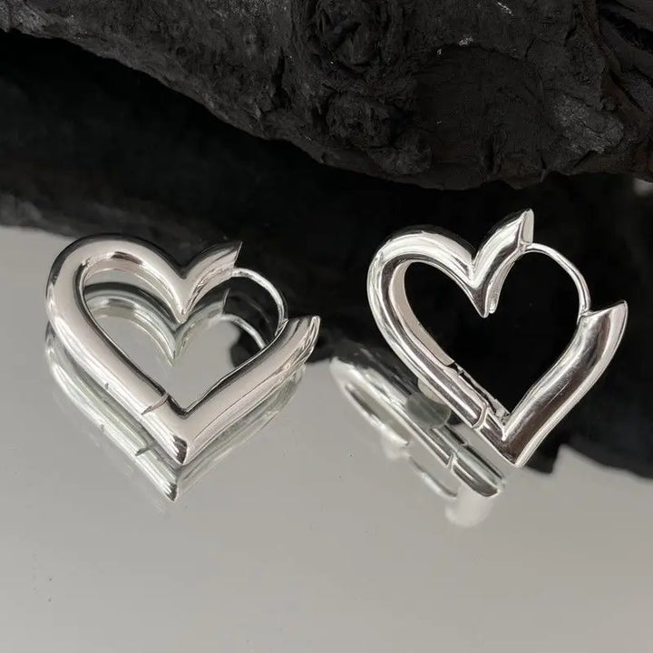 Closure Sterling Silver Earrings