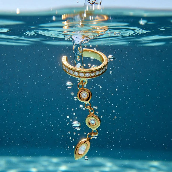Astra Line Waterproof Earrings