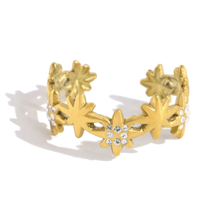 Aureline 18K Gold-Plated Waterproof Ring