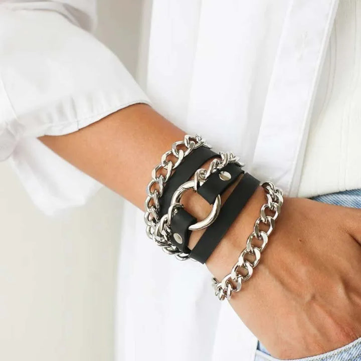 Missbehaved Leather Bracelet
