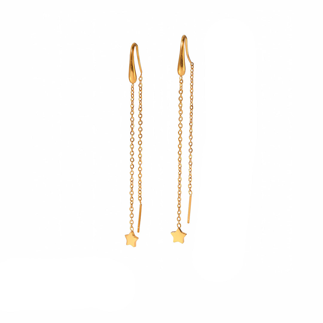 Persia Line 18k Gold Plated Earrings