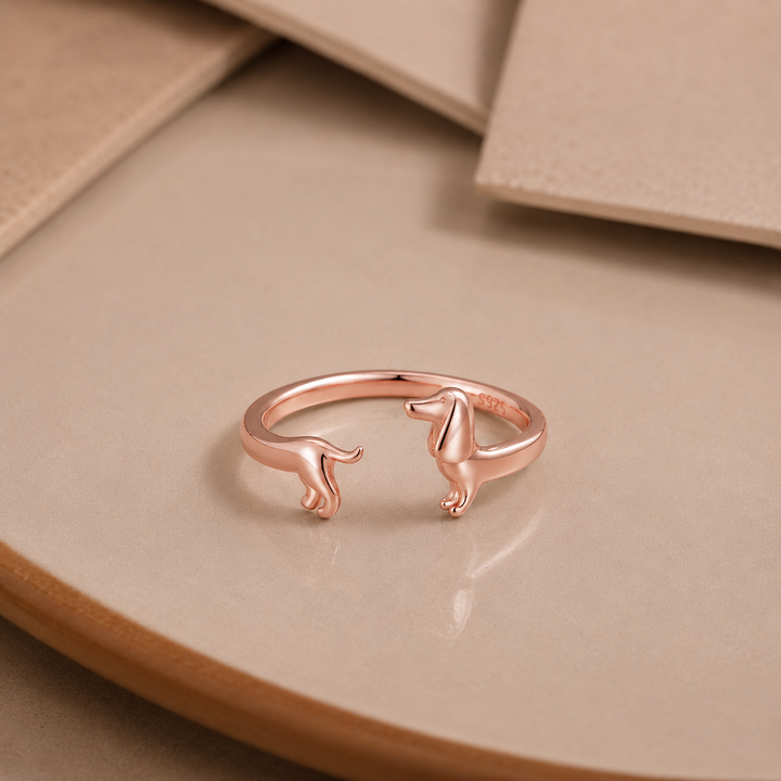 Puppy Love Sterling Silver Ring