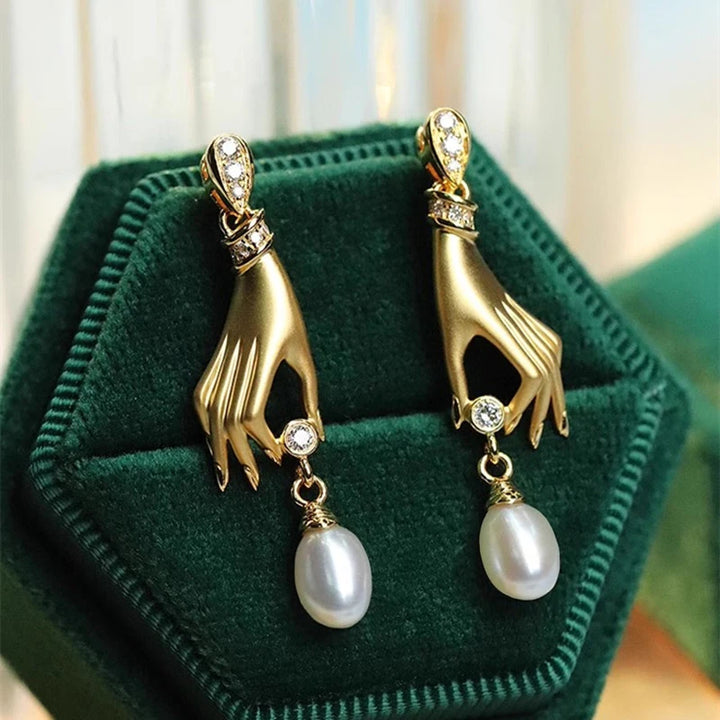 Manétte Pearl-Drop Earrings