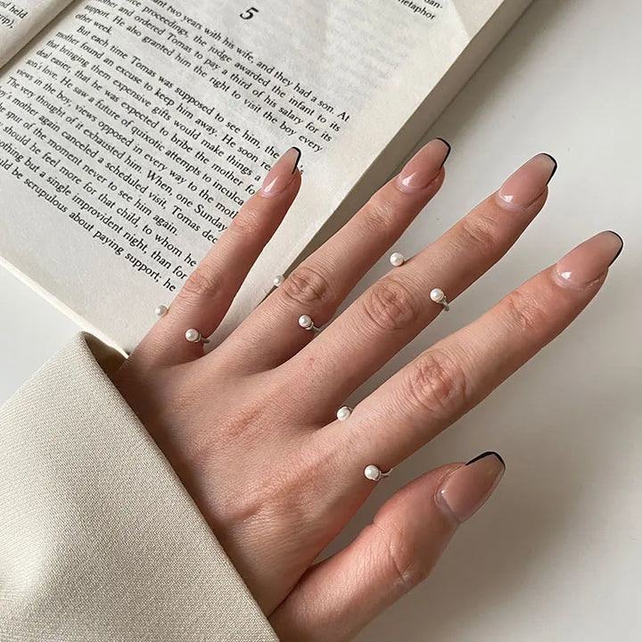 Lightmark Minimalist Silver Rings