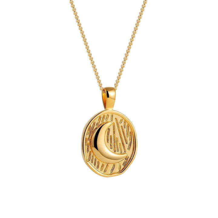 Aureth Eclipse Pendant Necklace