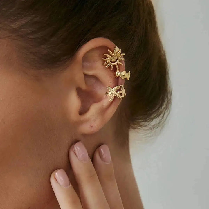 Dreamy Bite Clip Earrings Set
