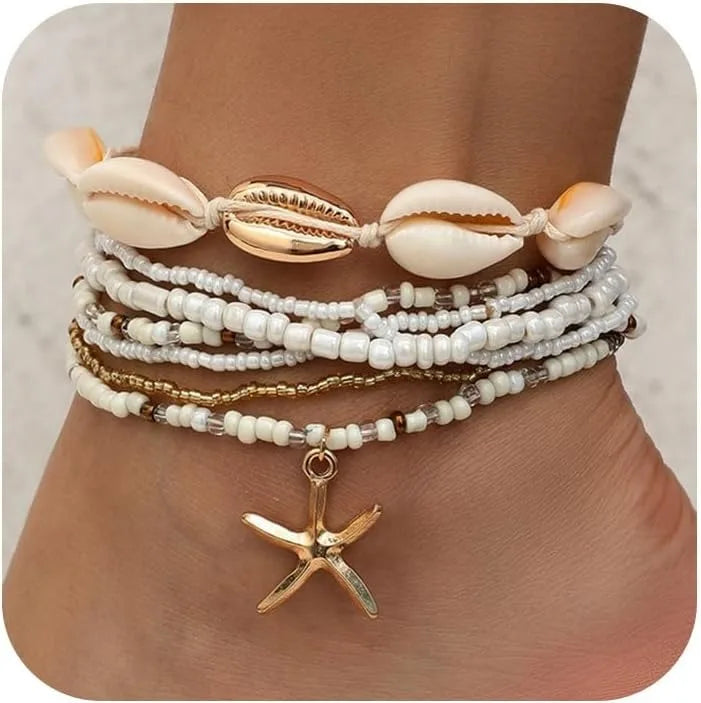Maui Shores Anklets Set
