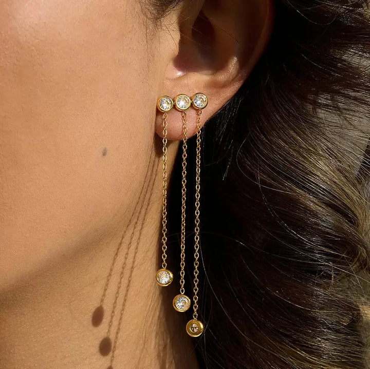 Goldenfalls 18k Gold-Plated Earrings