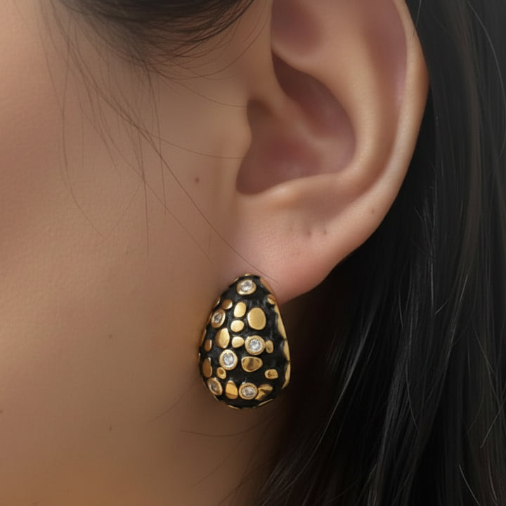 Xárya 18k Gold-Plated Studs