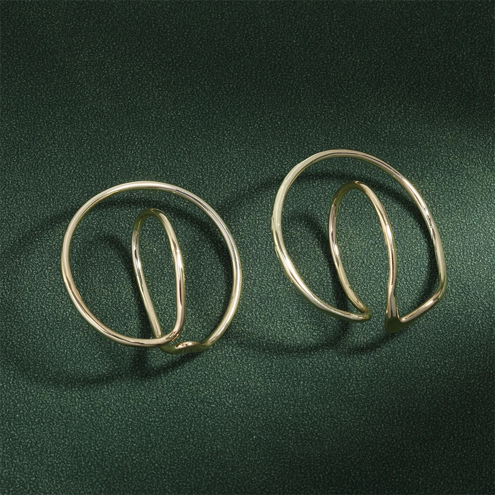 Lustrous Warp Earrings