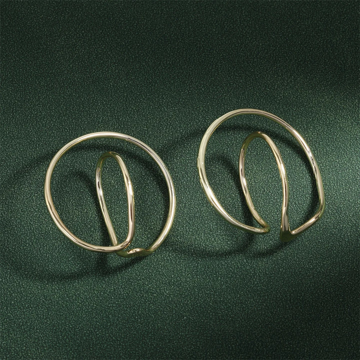 Lustrous Warp Earrings